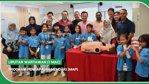 LIPUTAN WARTAWAN (7 Mac) | Program Pencapaian MENDAKI (MAP)