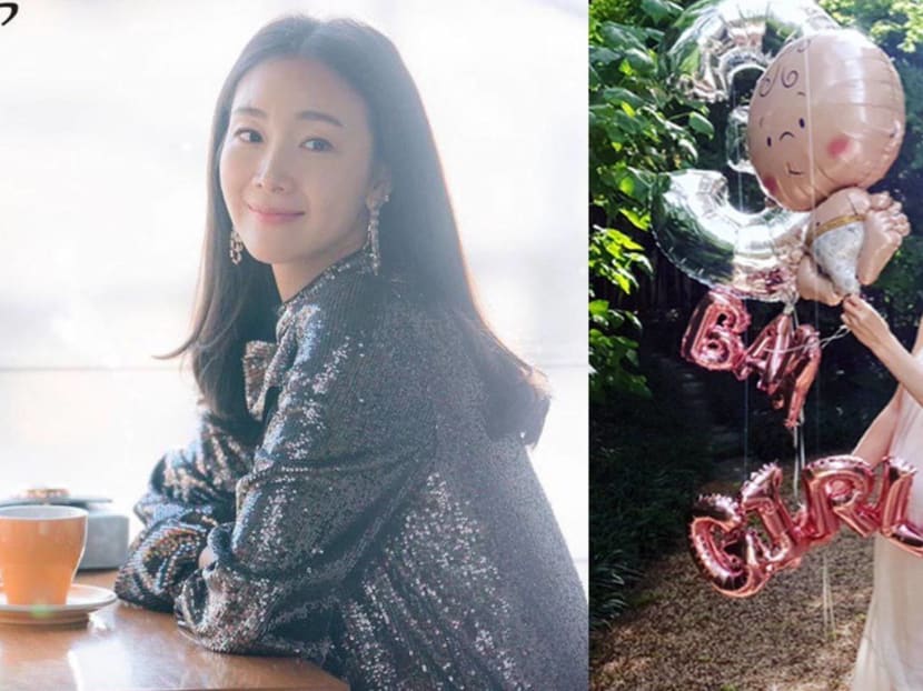 Ji Woo and her mystery husband are now the proud parents of a baby daughter.