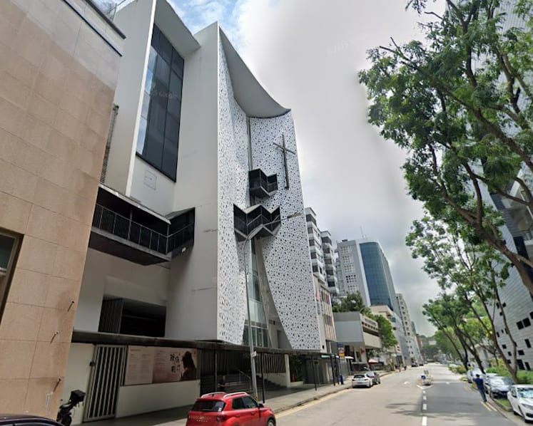 Man arrested after allegedly slapping several people at Prinsep Street church