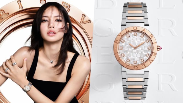 谁说BLACKPINK Lisa被BVLGARI封杀？开心秀第2款联名表