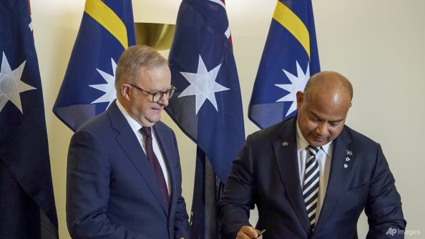 Australia strikes US$89 million security, economic treaty with Nauru Australia strikes US$89 million security, economic treaty with Nauru