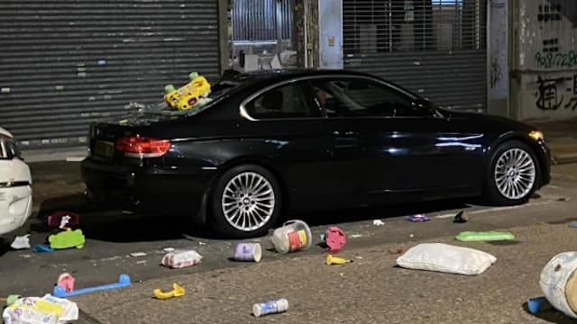 香港独留家中男童高空掷物砸车 母亲被捕