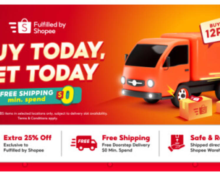 Shopee Launches Buy Today, Get Today with Free Islandwide Same-Day Delivery