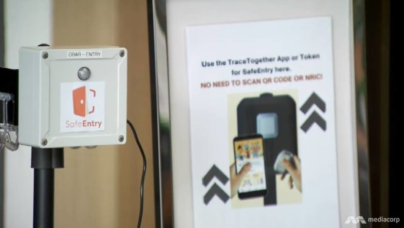 New SafeEntry Gateway device on trial at Downtown East to make TraceTogether check-ins more convenient