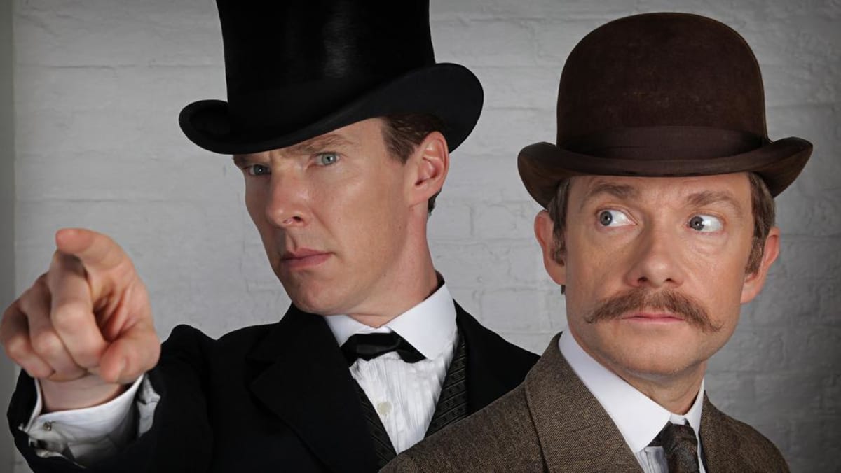 Benedict Cumberbatch, Martin Freeman get Victorian in first photo from  Sherlock special - TODAY, image size:1200x676