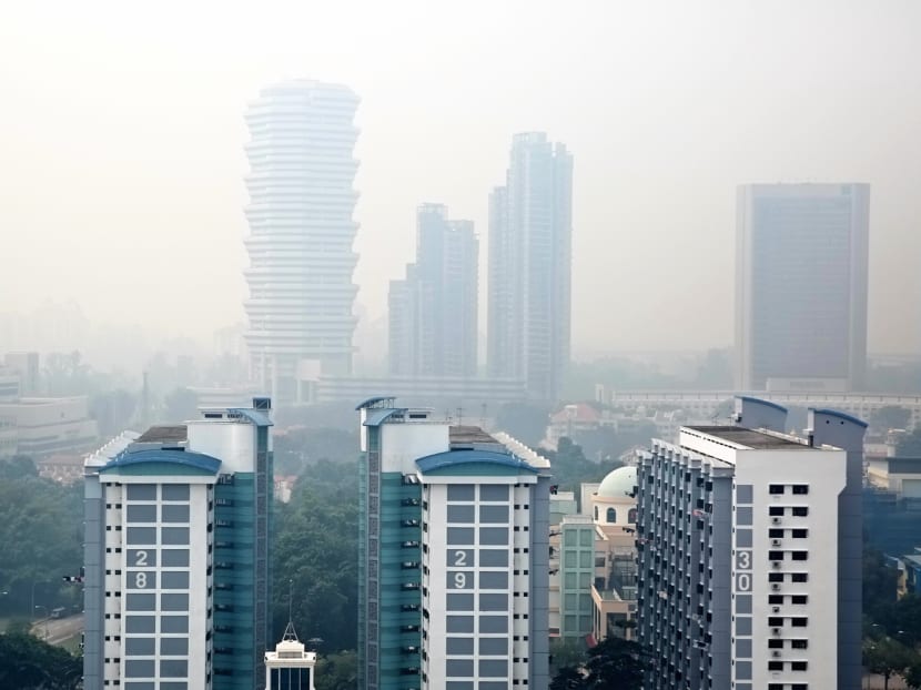 #SGHaze trends on social media as air pollution readings hit 'high'