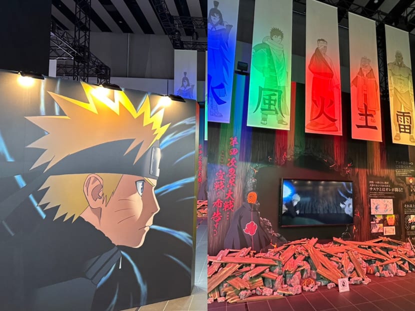 Naruto exhibition opening at Universal Studios Singapore on Mar 28