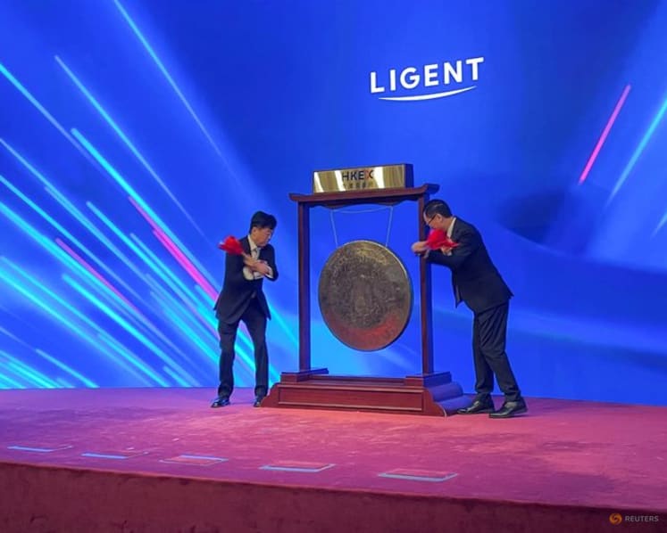 Ligent Technologies jumps in Hong Kong debut, outpacing key indices 