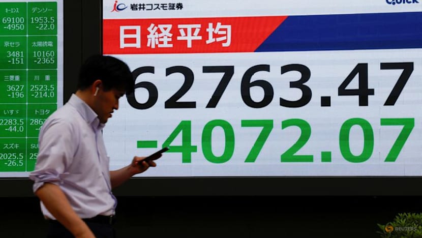 Japan's Nikkei rallies after steep decline as focus turns to tech results