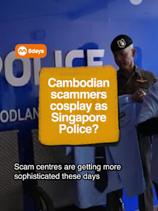 "identity theft is not a joke, Jim" #8dayssg #8dayssgtrending #singapore #thailand #cambodia 