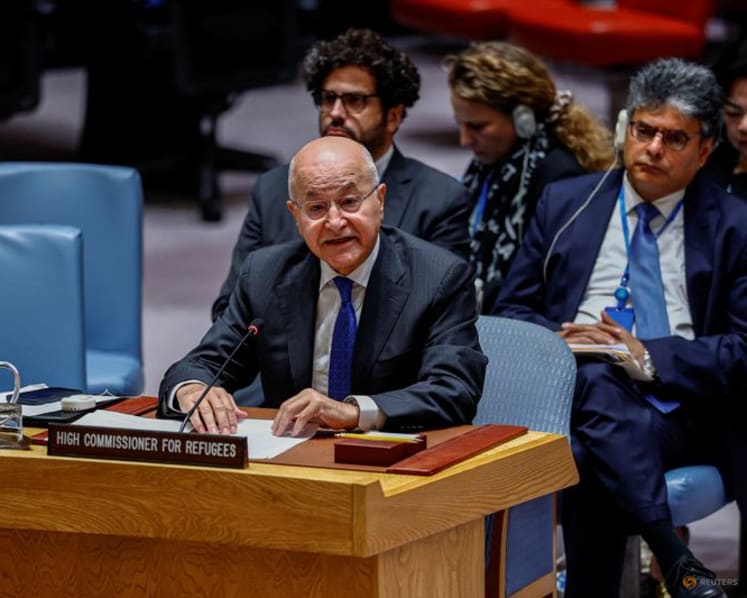 UN refugee agency's funding shortfall is impacting refugees worldwide, its chief says