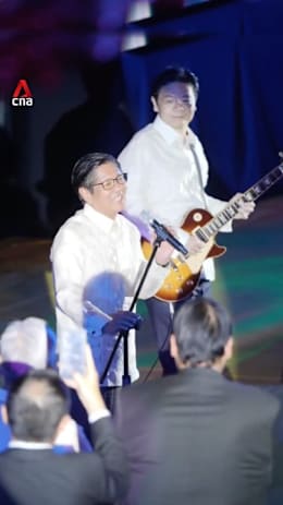 Philippine President Marcos Jr jokes about retirement band with PM Wong, other leaders