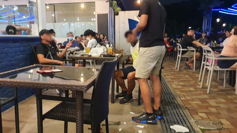  Incident at Fat Po eatery in Punggol: Police probing 2 men for alleged public nuisance