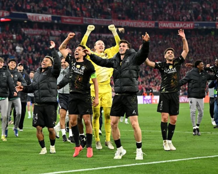 PSG hold Bayern to reach second straight Champions League final