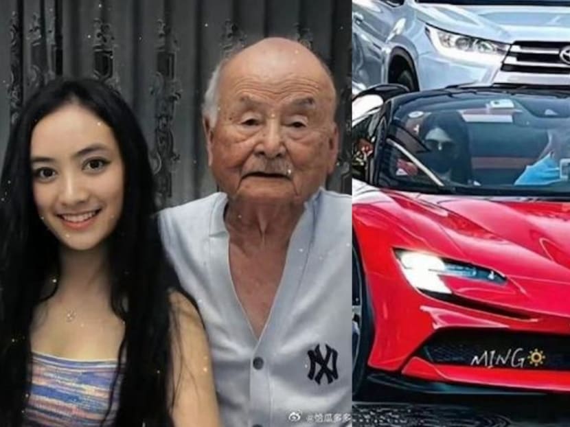 Couple in Ferrari are married and not grandfather and granddaughter; their age difference trends on Chinese social media