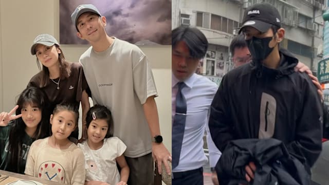 警上门贾静雯不在家，修杰楷被上铐吓坏2女儿