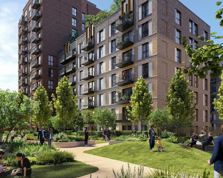 Between the city and the country: The Eight Gardens at Watford