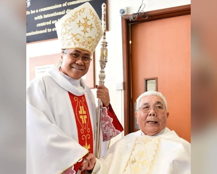 Archbishop Nicholas Chia, third leader of Singapore's Catholic church, dies aged 86