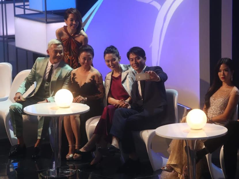 Among the innovations on display was an automated drone waiter that could serve customers their orders automatically. The drone was created by Infinium Robotics. Photo: Geneieve Teo