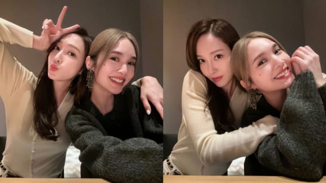 杨丞琳与Jessica脸贴脸合照　亲密关系曝光