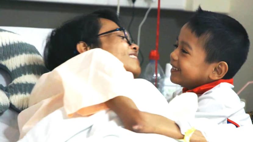 She loses her fingers and toes, but not the will to fight for her son
