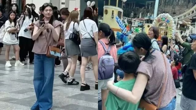 子女和具俊晔游韩国被拍　大S只向经纪人关心一件事