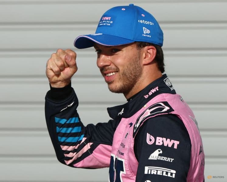Alpine's Gasly seizes first career F1 pole ahead of Russell at Monza