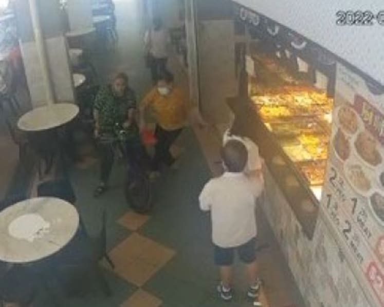Jail for cyclist who hit elderly woman near coffee shop, chided injured victim lying on ground then rode off
