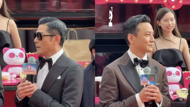 吴彦祖惊喜现身金像奖红毯　郭富城墨镜造型帅炸，隔5年再争影帝！