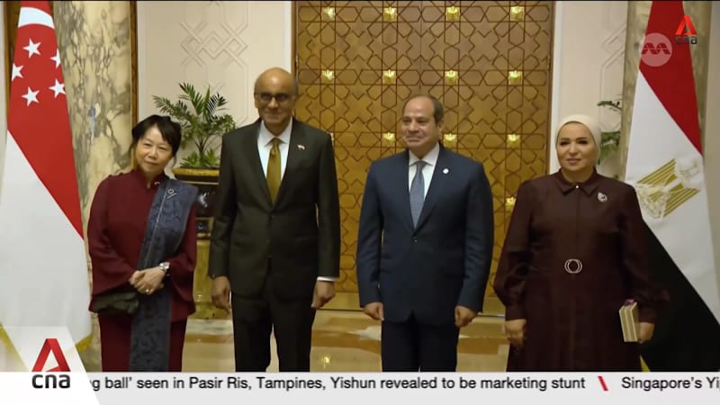 Singapore, Egypt agree to launch free trade talks as President Tharman concludes state visit