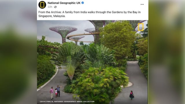 错把我国标记为马国一部分 英国国家地理杂志被网民炮轰