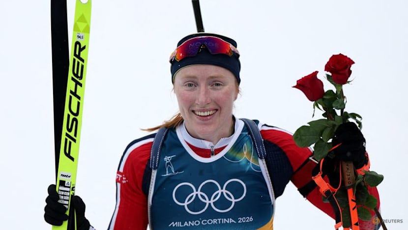 Biathlon-Norway's Kirkeeide earns redemption as superb final lap seals sprint gold
