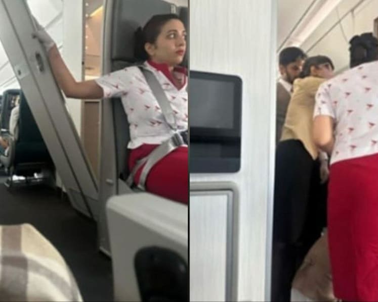 Toilet door comes off during Cathay Pacific flight from Hong Kong to New York