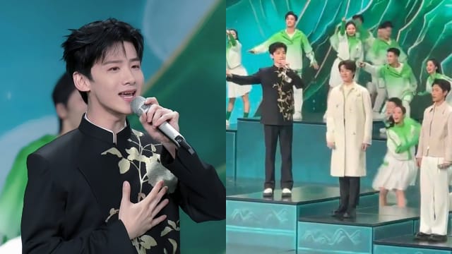 春晚表演抢C位、偷换装？白敬亭疑耍心机挨轰