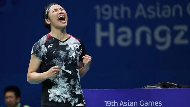 两局直落轻取何冰娇 安洗莹报到羽球女单金牌战