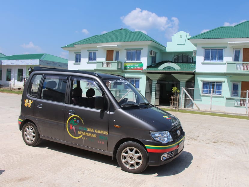 Naypyitaw’s games venues sport identical looks