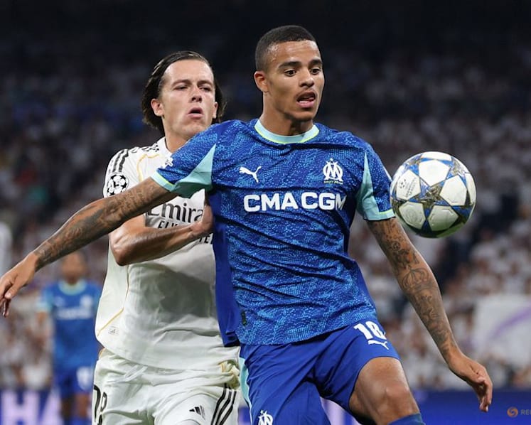 Mbappe on the spot as 10-man Real fight back to beat Marseille