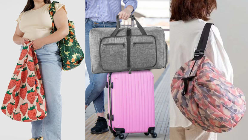 Shopped Too Much On Holiday? Get These Foldable Bags For Extra Carry-On Space To Lug Your Shopping Home