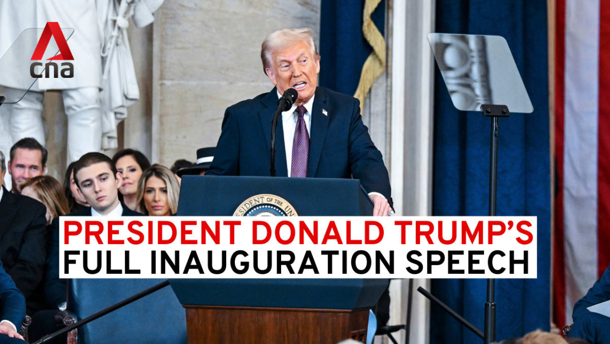Donald Trump’s inauguration speech in full US Presidential