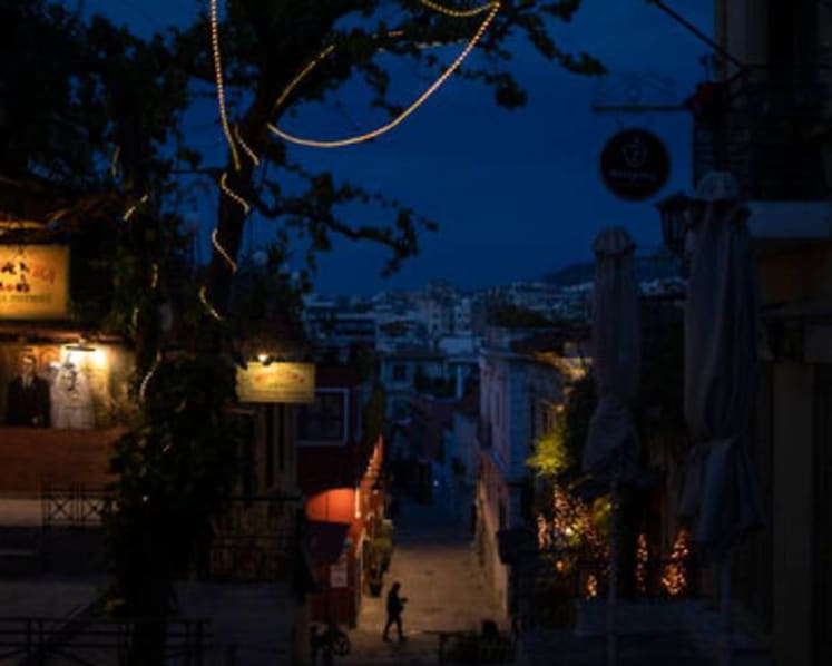 No cafes, no tourists: COVID-19 empties streets of old Athens