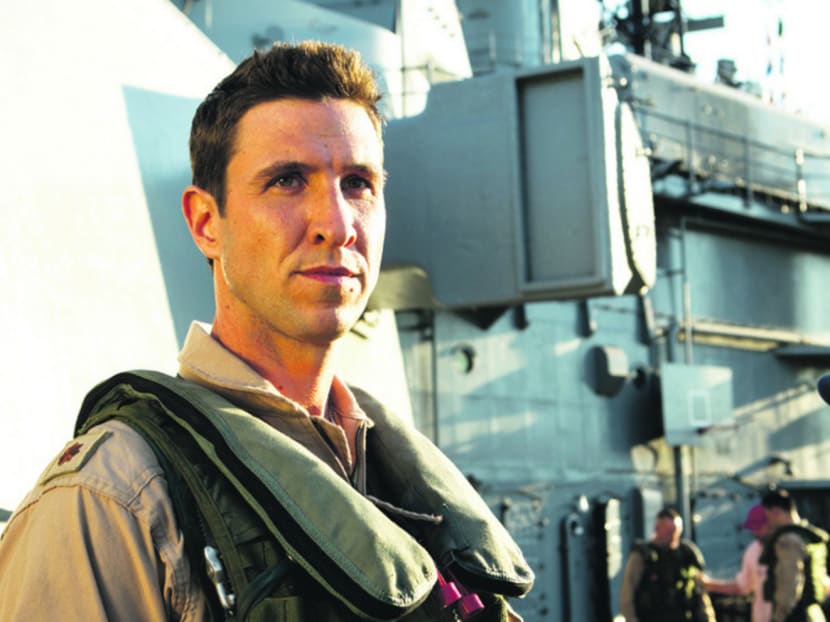 "I didn't sign up for this!" Actor Pablo Schrieber plays it straight in the farcical comedy The Brink.