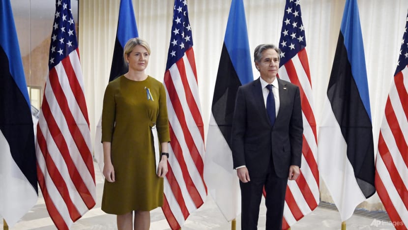 Blinken wraps up Baltic assurance tour as Ukraine war rages 