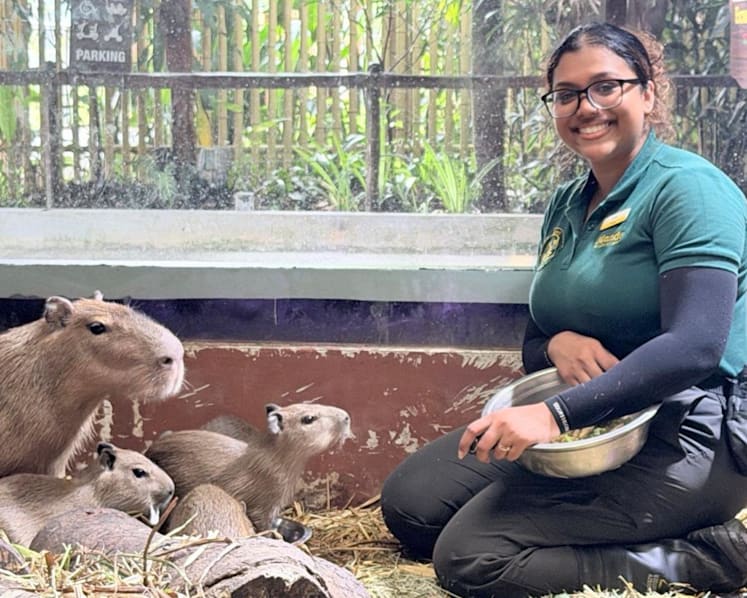 Meet a 25-year-old third-generation zookeeper whose family has worked at the zoo since it opened 53 years ago Meet a 25-year-old third-generation zookeeper whose family has worked at the zoo since it opened 53 years ago