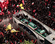 Iran buries Khamenei after new fighting with US erupts