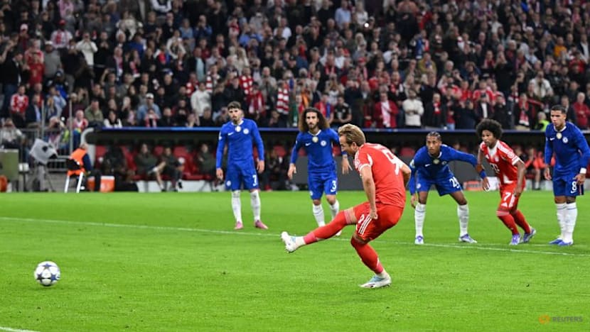 Kane strikes twice to fire Bayern past Chelsea 3-1 in Champions League opener