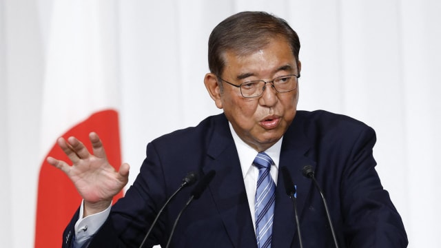 石破茂当选日本新任首相