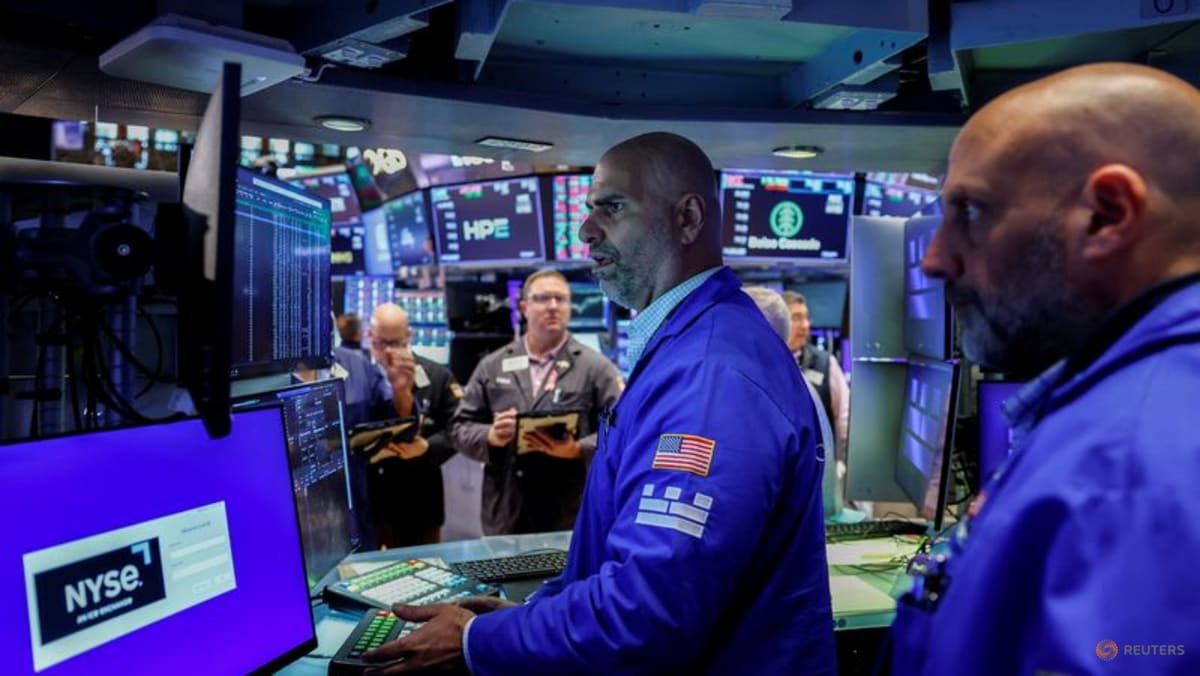Nasdaq hits record high as chipmakers fuel stock gains