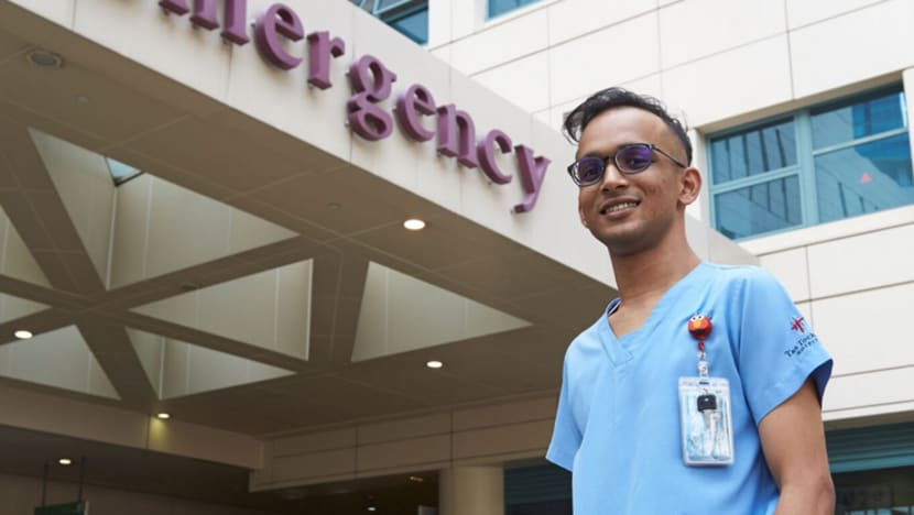 Foster parents’ love for him leads man to take up nursing
