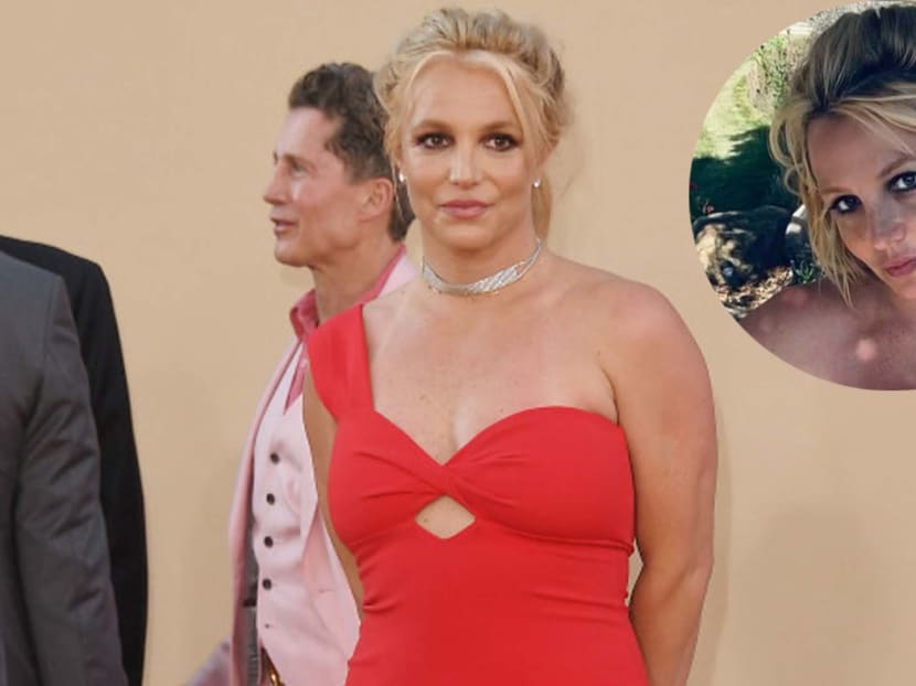 She's freeing herself,  a fan commented on the embattled singer's topless photo.