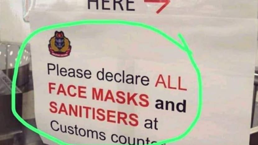 No extra restrictions on import of face masks, hand sanitisers; usual GST rules apply: Customs